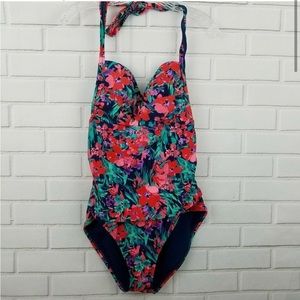 FINAL PRICE!! 🔥🔥🔥Catalina Women  XL 16-18 One Piece Floral Swimsuit